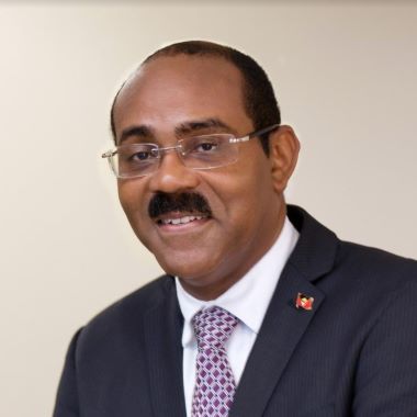 Prime Minister Gaston Browne